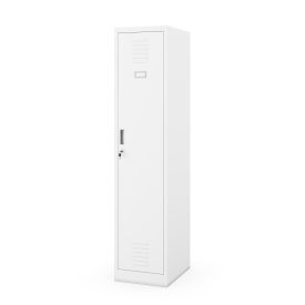   JAN NOWAK KACPER 1 Plus öltözőszekrény, 400 × 1800 × 500 mm, fehér
