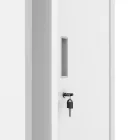 JAN NOWAK KACPER 1 Plus öltözőszekrény, 400 × 1800 × 500 mm, fehér