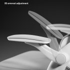 DIABLO V-LIGHT ergonomikus irodai szék, világosszürke