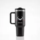 Diablo Chairs füles termoszbögre, fekete Burned Black