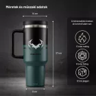 Diablo Chairs füles termoszbögre, zöld Ghotic Green