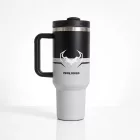 Diablo Chairs füles termoszbögre, szürke Nightwolf Moon