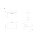 UNIQUE VERO állítható magasságú íróasztal