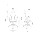 UNIQUE ICE ergonomikus irodai szék