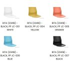 UNIQUE Rita görgős tárgyalószék