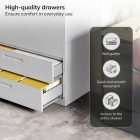 JAN NOWAK Megan fém moduláris multifunkcionális szekrény talapzaton 1600x900x400 mm