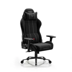   DIABLO X-ONE 2.0 gamer szék, normal size, szövet, fekete, Burned Black