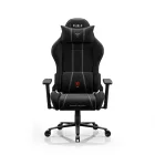 DIABLO X-ONE 2.0 gamer szék, normal size, szövet, fekete, Burned Black