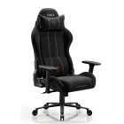 DIABLO X-ONE 2.0 gamer szék, King size, szövet, fekete, Burned Black