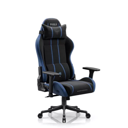 Diablo X-One 2.0 gamer szék, small size, fekete-kék, Night Blue
