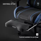 DIABLO X-ONE 2.0 gamer szék, King size, szövet, Night blue