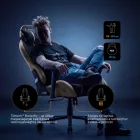 DIABLO X-ONE 2.0 gamer szék, King size, szövet, fekete-bézs, Camel Black