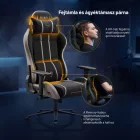 DIABLO X-ONE 2.0 gamer szék, King size, szövet, fekete-bézs, Camel Black
