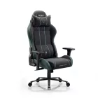 DIABLO X-ONE 2.0 gamer szék, normal size, szövet, fekete-zöld, Forest Green