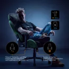 DIABLO X-ONE 2.0 gamer szék, normal size, szövet, fekete-zöld, Forest Green