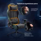 Diablo X-One 2.0 gamer szék, small size, fekete-zöld, Forest Green