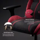 Diablo X-One 2.0 gamer szék, small size, fekete-piros, Bloody Mary