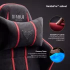 Diablo X-One 2.0 gamer szék, small size, fekete-piros, Bloody Mary