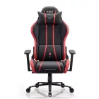 DIABLO X-ONE 2.0 gamer szék, King size, szövet, fekete-piros, Bloody Mary