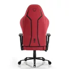 DIABLO X-ONE 2.0 gamer szék, King size, szövet, fekete-piros, Bloody Mary