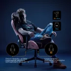 Diablo X-One 2.0 gamer szék, small size, fekete-rózsaszín, Akira pink