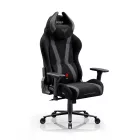 DIABLO X-HORN gamer szék, normal size, szövetes, fekete, Burned Black