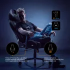 DIABLO X-HORN gamer szék, normal size, szövetes, fekete, Burned Black