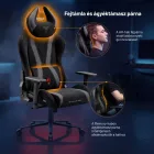 DIABLO X-HORN gamer szék, normal size, szövetes, fekete, Burned Black