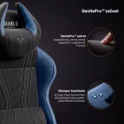 DIABLO X-HORN gamer szék, normal size, szövetes, fekete-kék, Night Blue