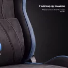 DIABLO X-HORN gamer szék, normal size, szövetes, fekete-kék, Night Blue