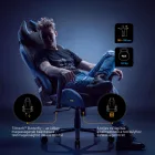 DIABLO X-HORN gamer szék, normal size, szövetes, fekete-kék, Night Blue