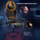 DIABLO X-HORN gamer szék, normal size, szövetes, fekete-kék, Night Blue
