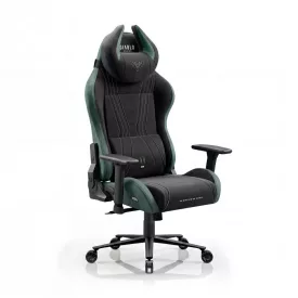   DIABLO X-HORN gamer szék, normal size, szövetes, fekete-zöld, Forest Green