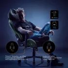DIABLO X-HORN gamer szék, normal size, szövetes, fekete-zöld, Forest Green