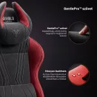 DIABLO X-HORN gamer szék, normal size, szövetes, fekete-piros, Bloody Mary