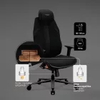 DIABLO V-Flash ergonomikus irodai szék, fekete