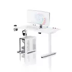 DIABLO X-Forge 1200 elektromos gamer asztal, 120 x 70 cm, fehér