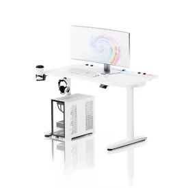   DIABLO X-Forge 1200 elektromos gamer asztal, 120 x 70 cm, fehér