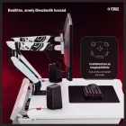 DIABLO X-Forge 1400 elektromos gamer asztal, 140 x 70 cm, fehér