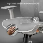 DIABLO V-Flash ergonomikus irodai szék, világos szürke