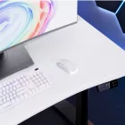 DIABLO X-Forge 1600 elektromos gamer asztal, 160 x 70 cm, fehér-fekete