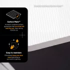 DIABLO X-Mate 1000 kis gamer asztal, 100x60x75 cm, fehér