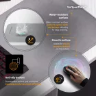 DIABLO X-Mate 1000 kis gamer asztal, 100x60x75 cm, fehér