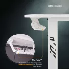 DIABLO X-Mate 1400 gamer asztal, 140x60x75 cm, fehér