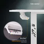 DIABLO X-Mate 1600 gamer asztal, 160x75x75 cm, fehér