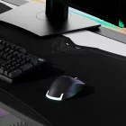 Diablo X-Forge Nagy méretű gamer asztali alátét, Black Nightwolf moon  – 120x52 cm