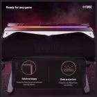 Diablo X-Forge Nagy méretű gamer asztali alátét, Black Nightwolf moon  – 120x52 cm