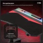 Diablo X-Forge Nagy méretű gamer asztali alátét, Black Bloody Mary  – 160x60 cm