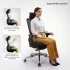 JAN NOWAK AXIS ergonomikus irodai szék, hálós, fekete