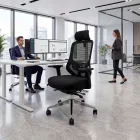 JAN NOWAK AXIS ergonomikus irodai szék, hálós, fekete
